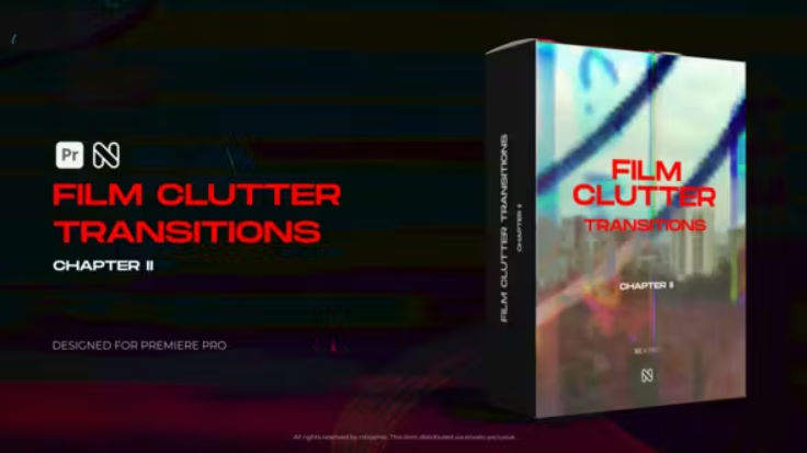 Videohive Film Clutter Transitions Vol. 02 for Premiere Pro