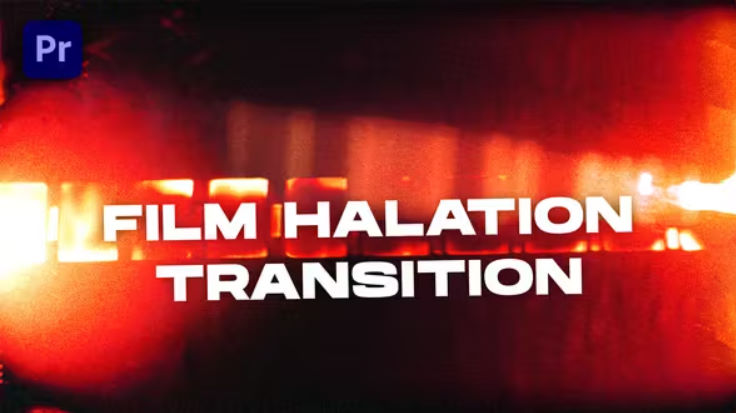 Videohive Film Halation Transitions VOL. 2 | Premiere Pro
