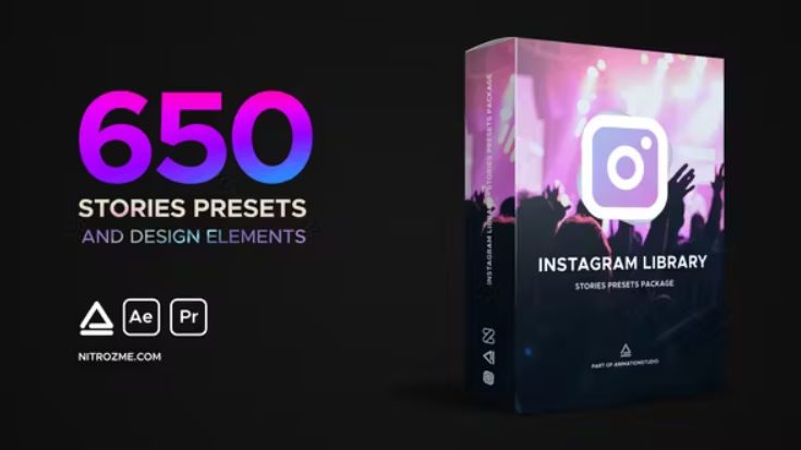Videohive Instagram Library – Stories Presets Package