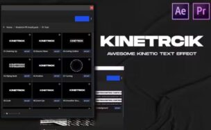 Videohive Kinetrick Text Effect