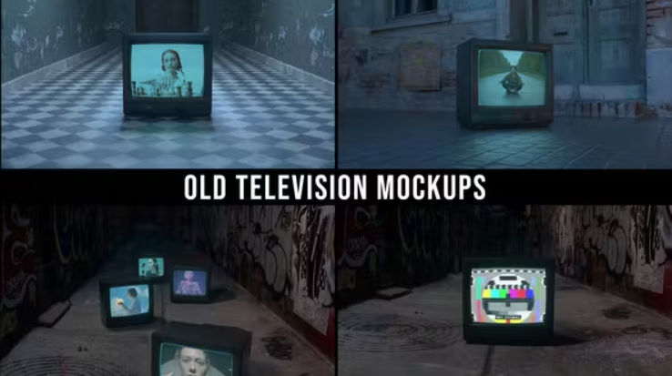 Videohive Old TV Mockups