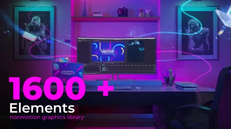 Videohive Pack | Nonmotion Graphics Library | Extension for Premiere Pro