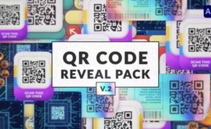 Videohive QR Code Reveal Pack 2