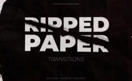 Videohive Ripped Paper Transitions for Premiere Pro