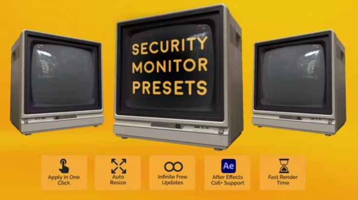 Videohive Security Monitor Presets