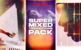 Videohive Super Mixed Transitions Pack | Vertical, Instagram Stories, Reels, TikTok