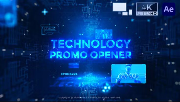 Videohive Technology Promo Opener