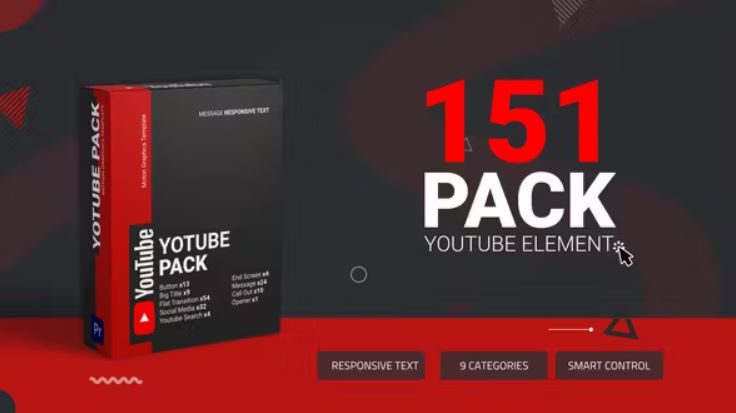 Videohive Unique YouTube Pack | Premire Pro