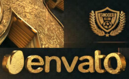 Videohive 3D Gold Logo Reveal V2