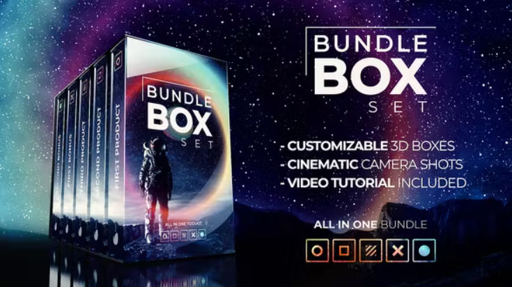 Videohive Bundle Box Set for Your Products or Services