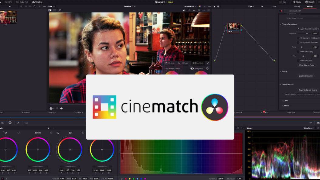 CineMatch v1.28 For DaVinci Resolve - INTRO HD