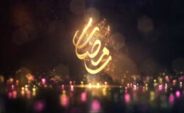 Videohive Ramadan Kareem Particles Logo Intro