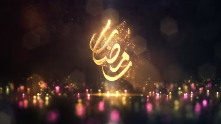 Videohive Ramadan Kareem Particles Logo Intro