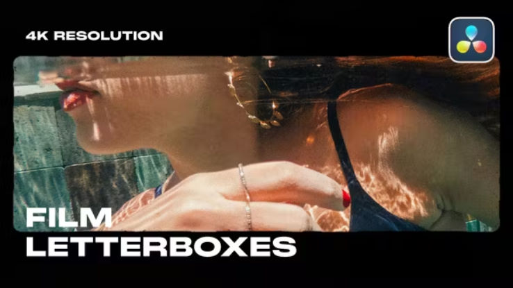 Videohive Film Letterbox Overlays For DaVinci Resolve