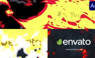 Videohive Fire Logo Opener | After Effects