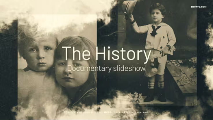Videohive History Slideshow 50997427 