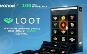 Videohive LOOT | 1500+ Elements | Logo, Achivements, Badges, Awards, Medals