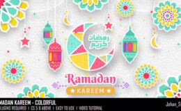 Videohive Ramadan Kareem - Colorful