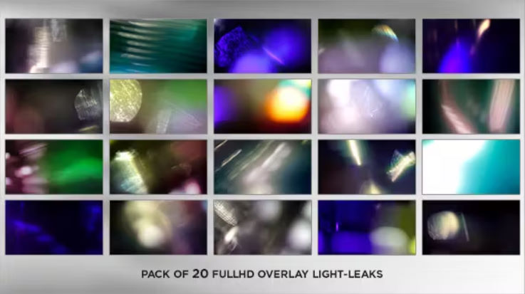 Videohive Real Elegance Light Leaks (20-Pack)