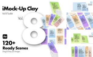 Videohive iMock-Up Vol 8 Clay Toolkit