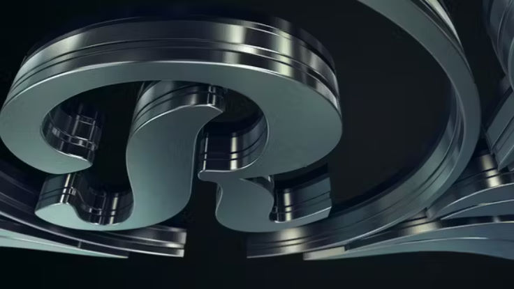Videohive 3D Silver Logo Reveal