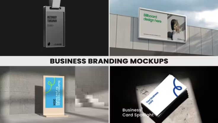 Videohive Business Branding Mockups Promo