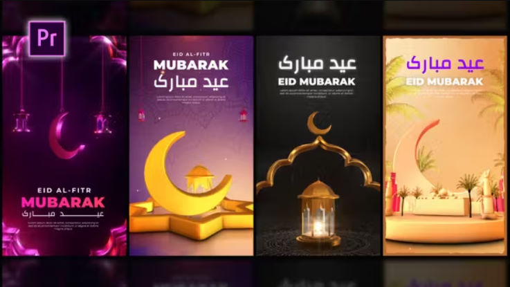 Videohive Eid Greeting Stories Pack
