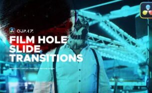 Videohive Film Hole Roll Transitions for DaVinci Resolve