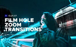 Videohive Film Hole Zoom Transitions