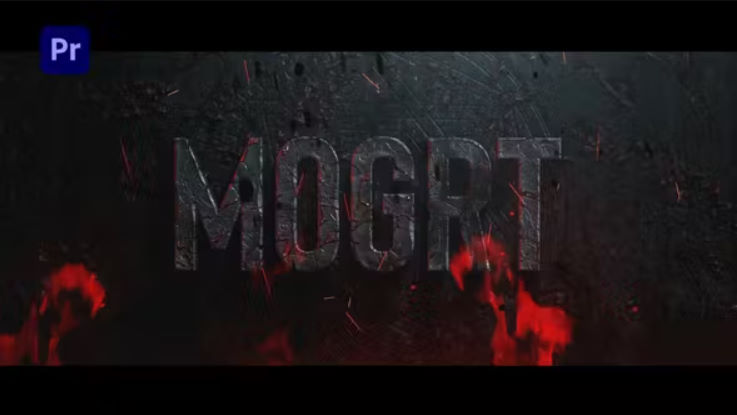 Videohive Horror Trailer Titles MOGRT