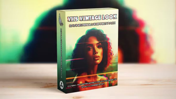 Videohive VHS Vintage Effect for DaVinci Resolve – Old TV Style Filters