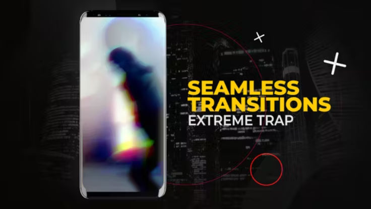 Videohive Vertical Extreme Trap Transitions