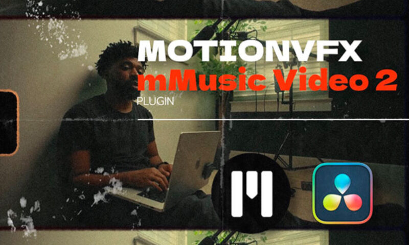 MotionVFX mMUSIC VIDEO 2 For DaVinci Resolve