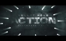 Videohive Bullet Hole Title