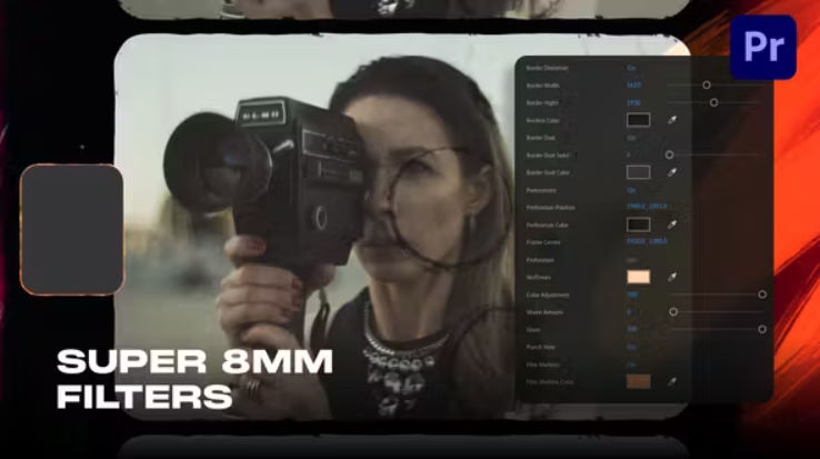 Videohive Super 8mm Film Filters
