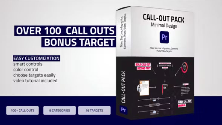 Videohive Unique Call – Outs Pack