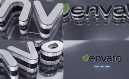 Videohive 3D Techno Logo