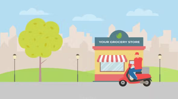 Videohive Online Grocery Delivery