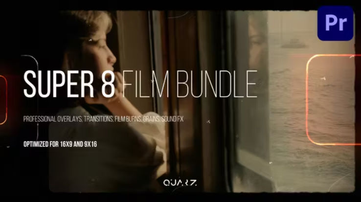 Videohive Super 8 Film Bundle for Premiere Pro