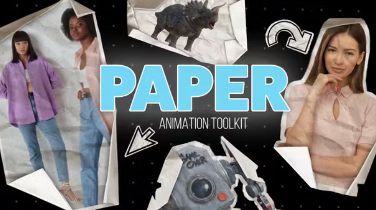 Videohive Unfold Paper Animator