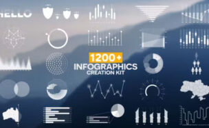 Videohive 1200+ Infographics Pack