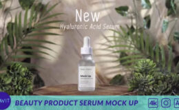Videohive Beauty Product Serum Mock Up