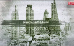 Videohive Engraving Art Slideshow