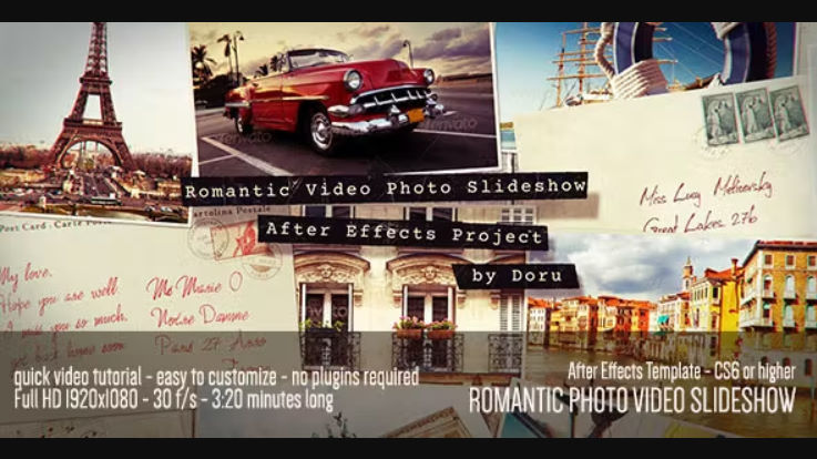Videohive Romantic Photo Video Slideshow