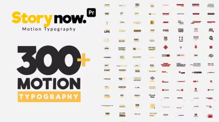 Videohive Story Now | Motion Typography for Premiere Pro