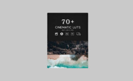 70+ Professional Cinematic LUTs Pack