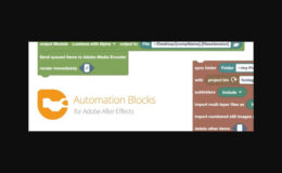 Aescripts Automation Blocks for After Effects v1.1.000