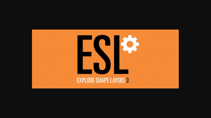 Aescripts Explode Shape Layers v3.5.4b cover preview