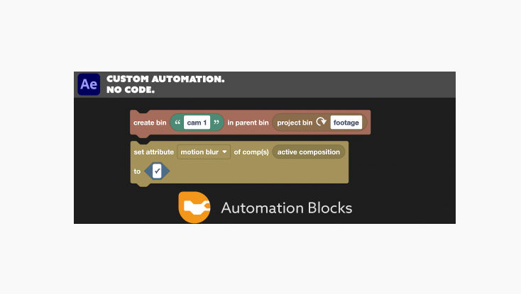 Aescripts Automation Blocks for After Effects v1.1.009