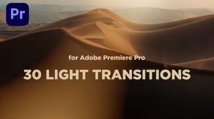 Videohive 30 light transitions for premiere pro